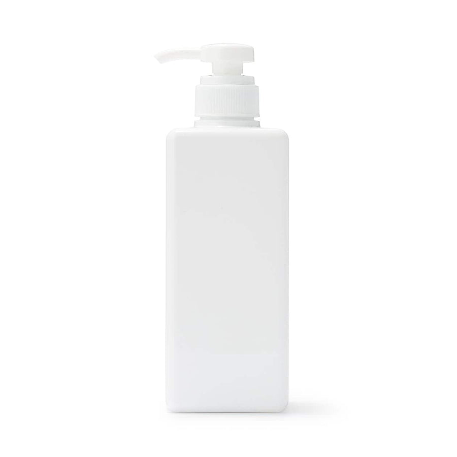 PET Pump Refill Bottle - White (600ml)