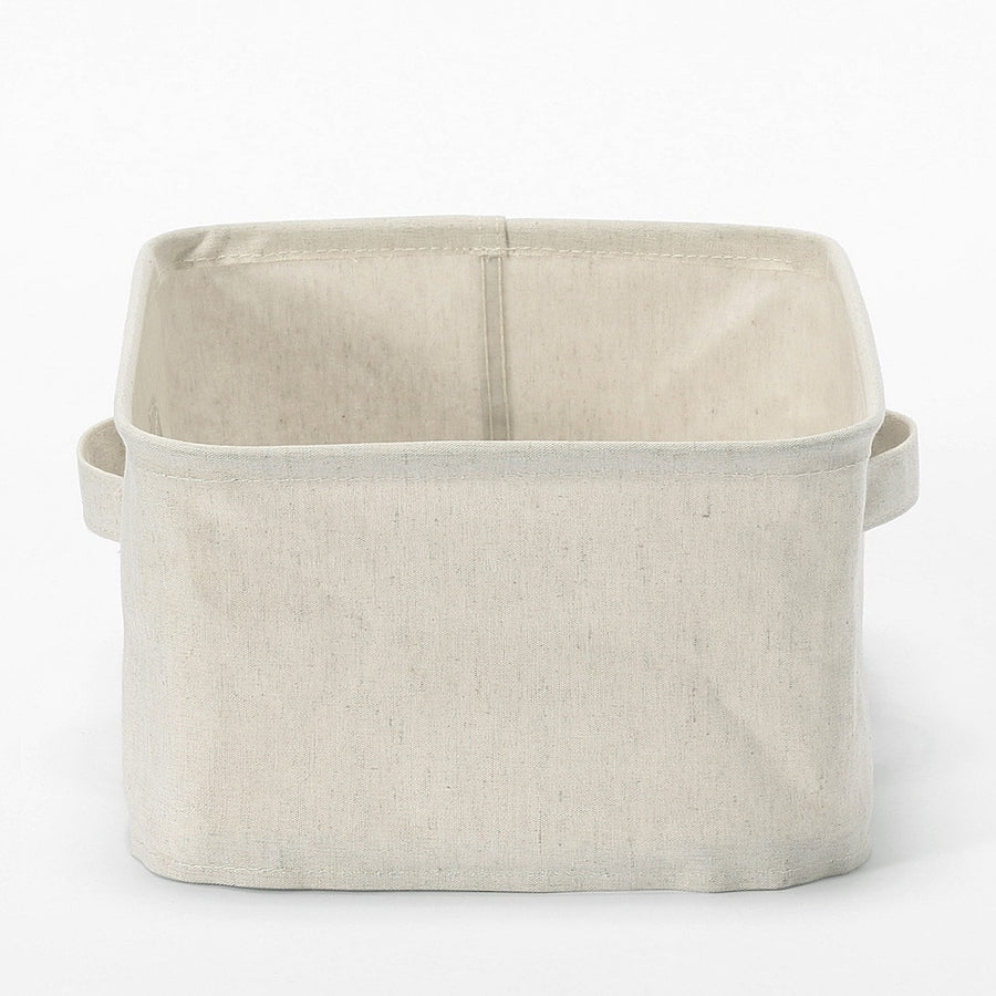 Collapsible Linen Soft Box - Rectangular - MUJI Australia