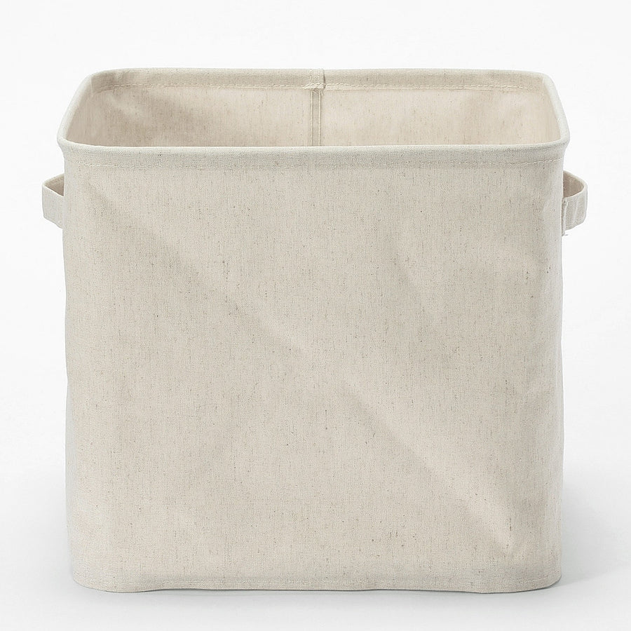 Collapsible Linen Soft Box - Large - MUJI Australia