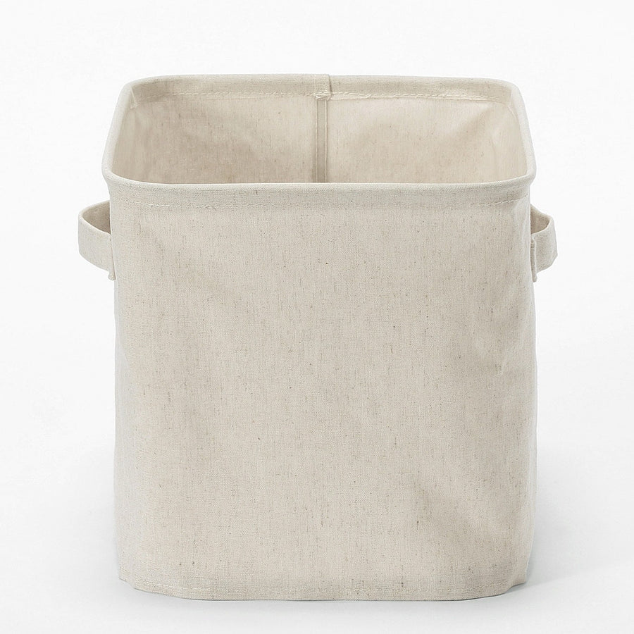 Collapsible Linen Soft Box - Rectangular - MUJI Australia