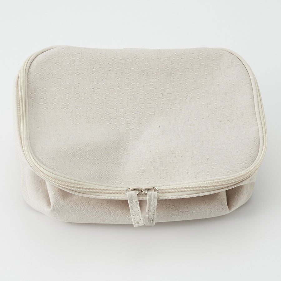 Collapsible Linen Soft Box - Rectangular - MUJI Australia