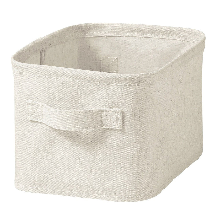 Collapsible Linen Soft Box - Rectangular - MUJI Australia