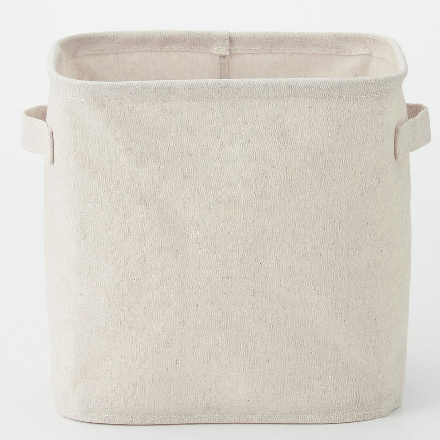 Collapsible Linen Soft Box - Rectangular - MUJI Australia