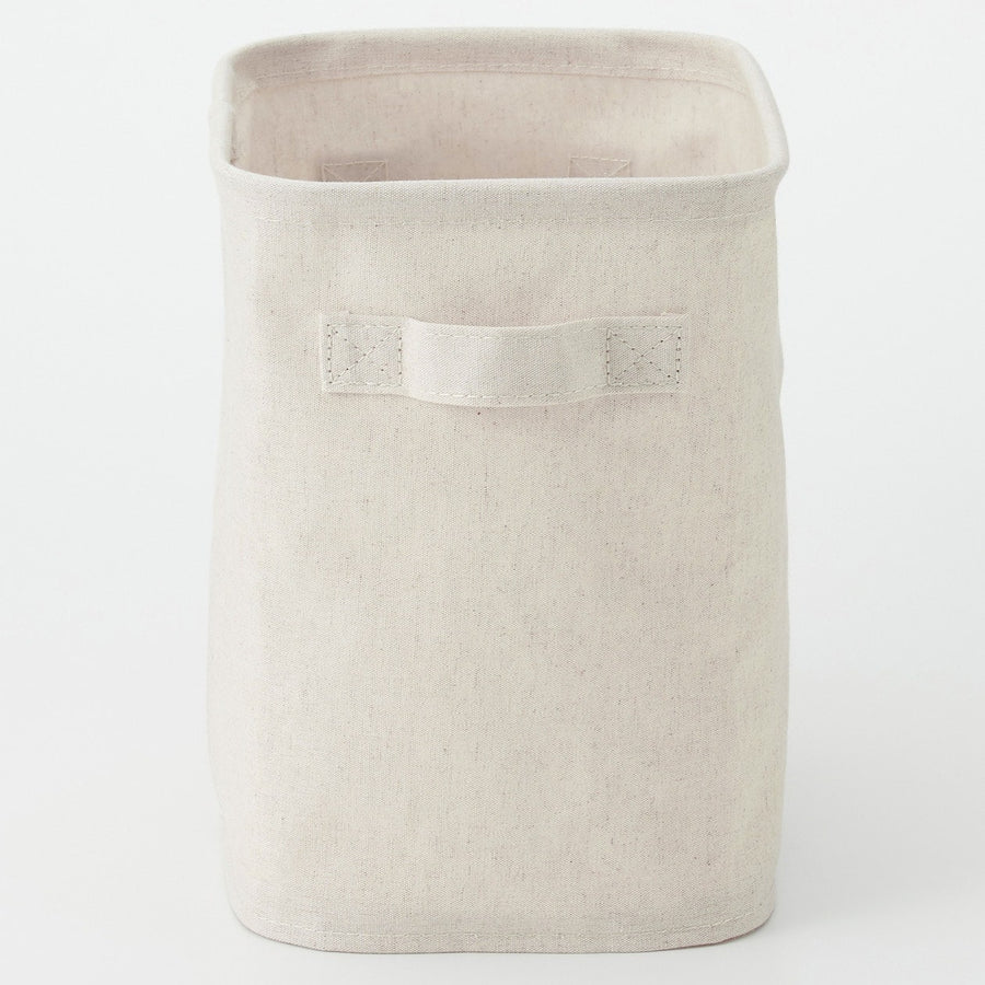 Collapsible Linen Soft Box - Rectangular - MUJI Australia