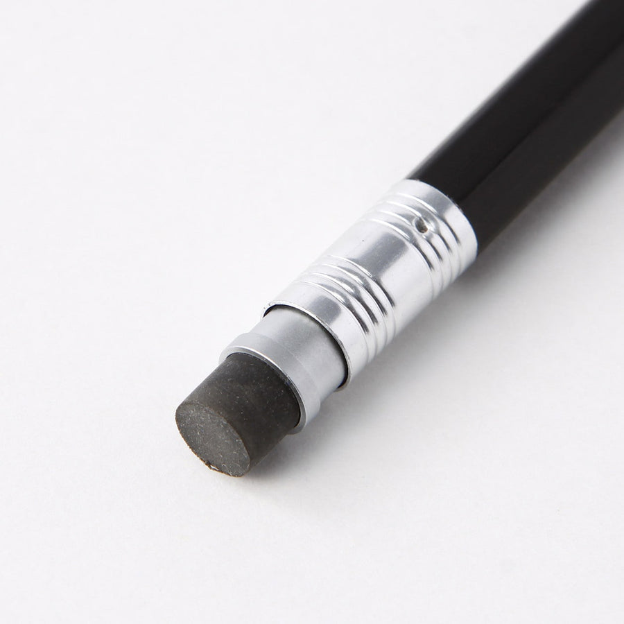 Black Wooden Mechanical Pencil - 0.5mm - MUJI Australia