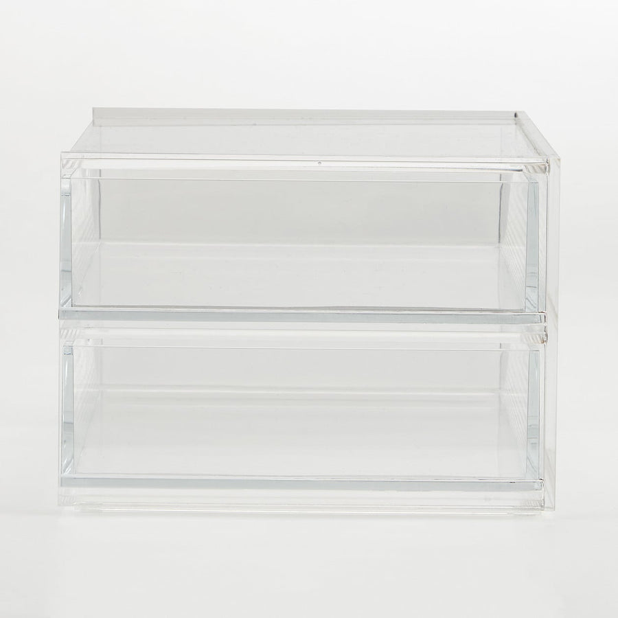 Acrylic Case 2 Drawers - MUJI Australia