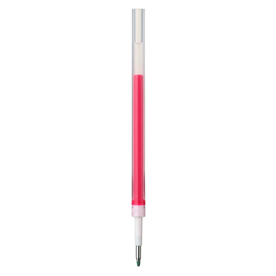 MUJI Hexagon Ballpoint Pen Refill – 0.7mm Black Needle Tip – Gel Ink – Aluminum Pen Compatible